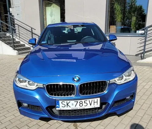 bmw seria 3 BMW Seria 3 cena 79500 przebieg: 124992, rok produkcji 2017 z Gliwice